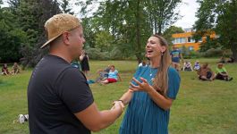 Jóga smíchu na sokolovském Food festivalu